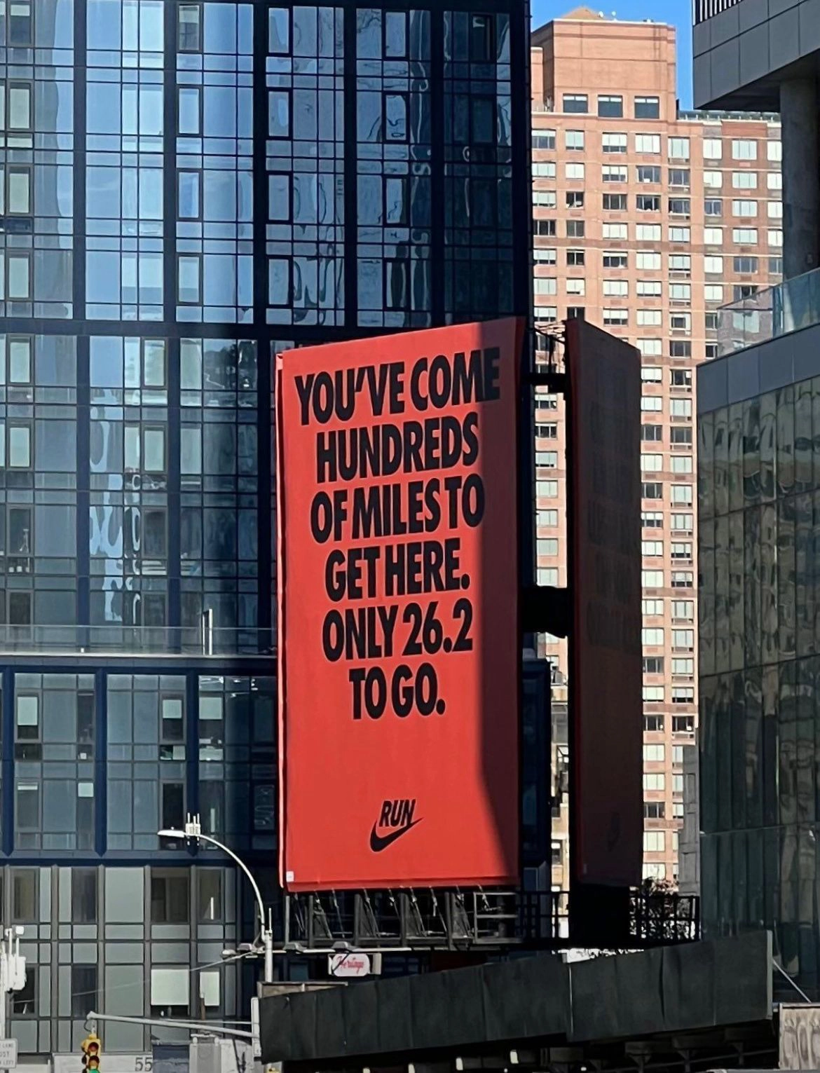 Nike campaña ooh NY