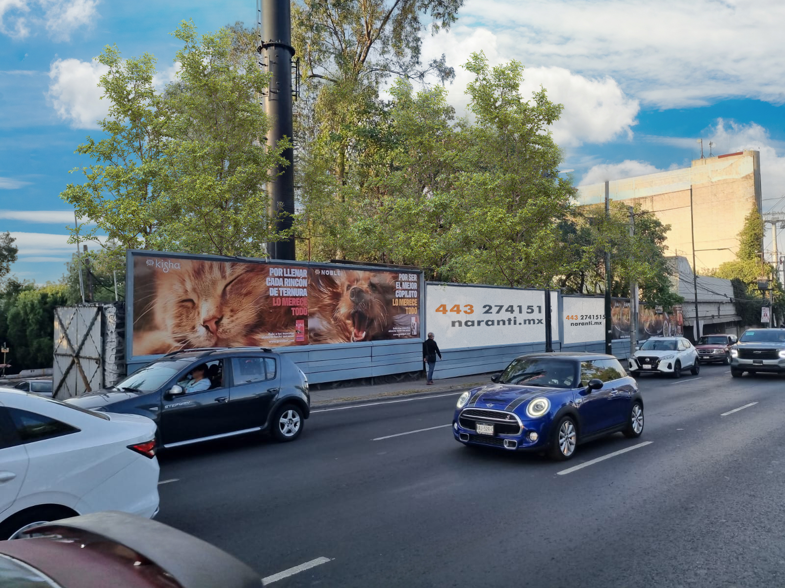 vallas fijas en la ciudad de mexico