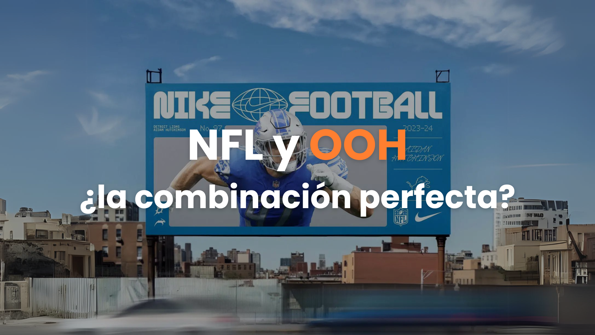 NFL, OOH, Marketing, Publicidad, nike,