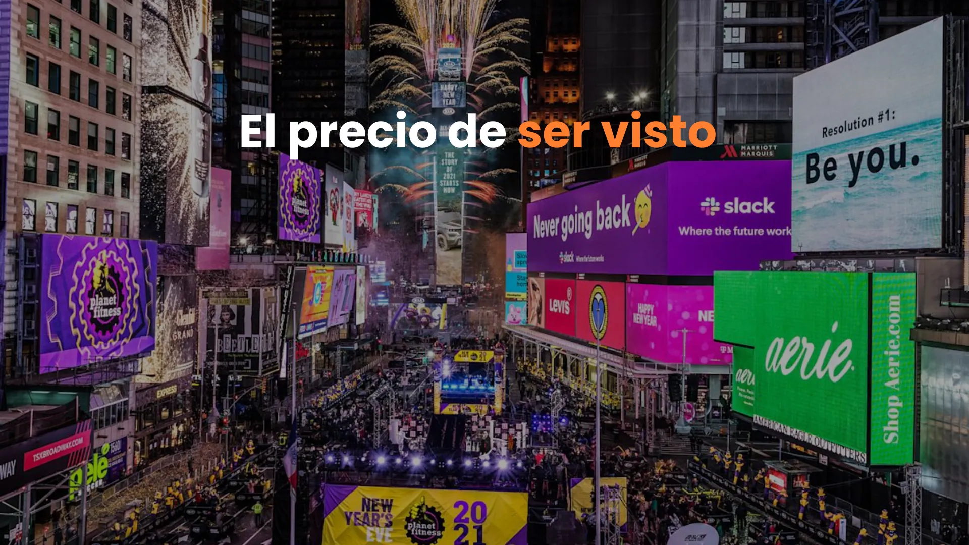 publicidad exterior, anuncio mas caro, Chanel Nº5, Times Square publicidad