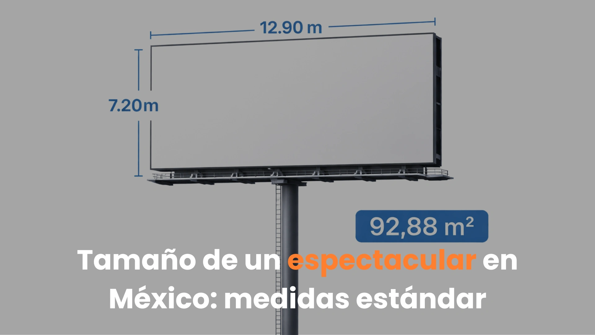 tamaño espectacular México, medidas espectacular publicitario, dimensiones anuncio panorámico